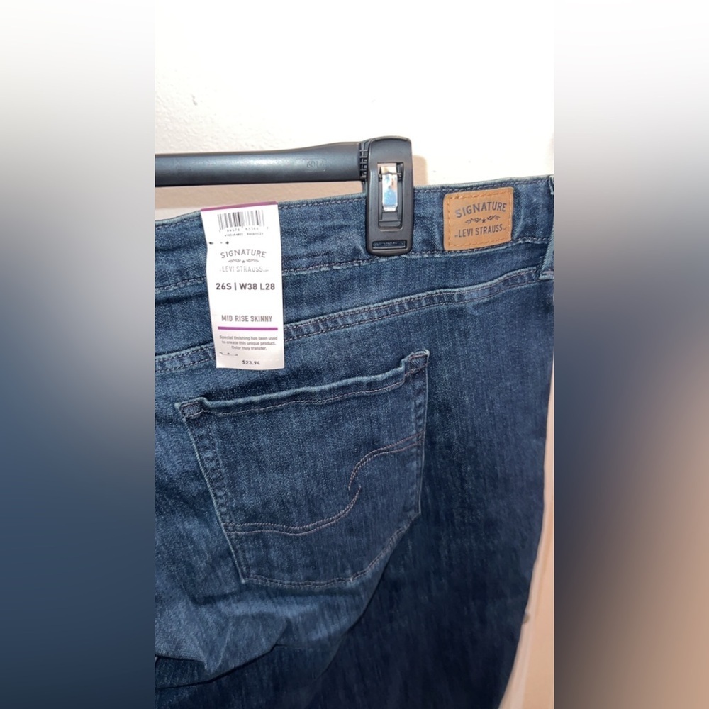 Mid Rise Skinny Jeans- 26S - Picture 4 of 7